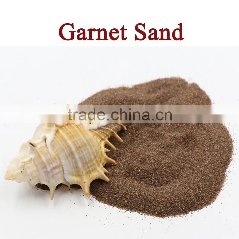 30/60 garnet sandblasting/80 mesh garnet sand for water jet cutting