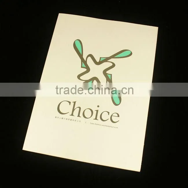 Colorful personalized brochure