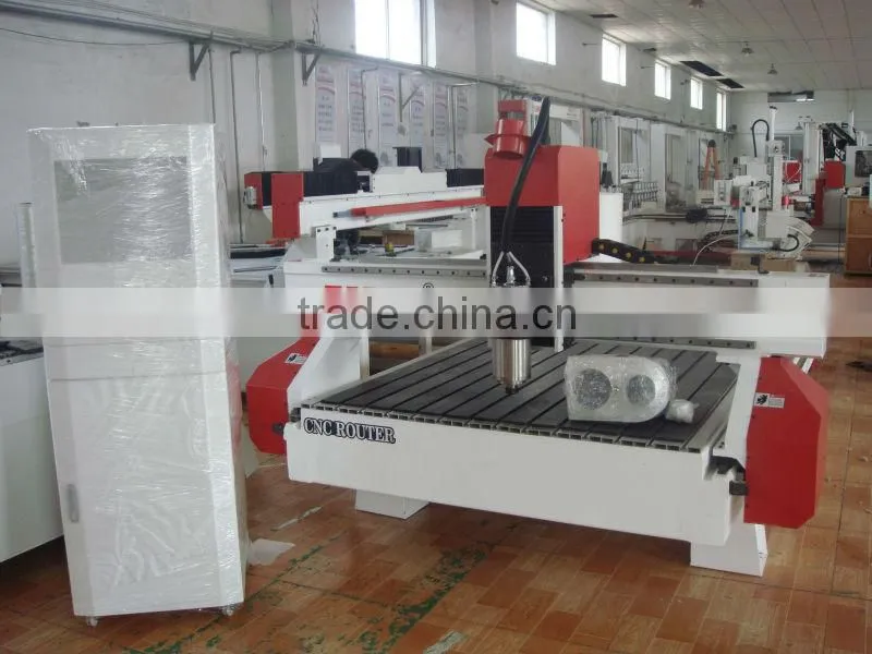 CNC router with 4th Rotary