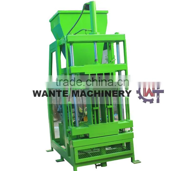 WANTE MACHINERY TOP SELLING fully automatic interlocking block making machine WT2-10