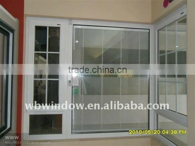 pvc profile window price ,manual PVC shuttter windows