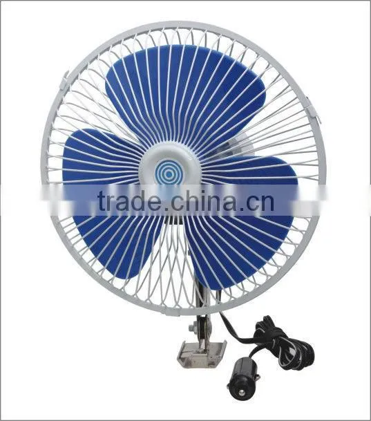 metal and plastic oscillating car fan