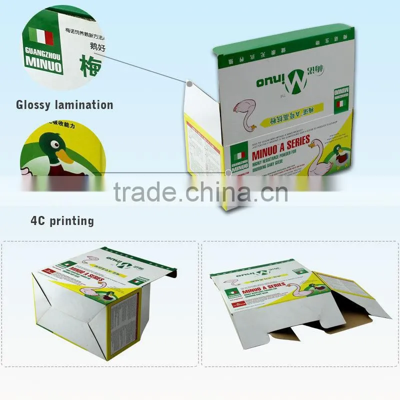 Professional Drug Paper Cardboard Box Packaging