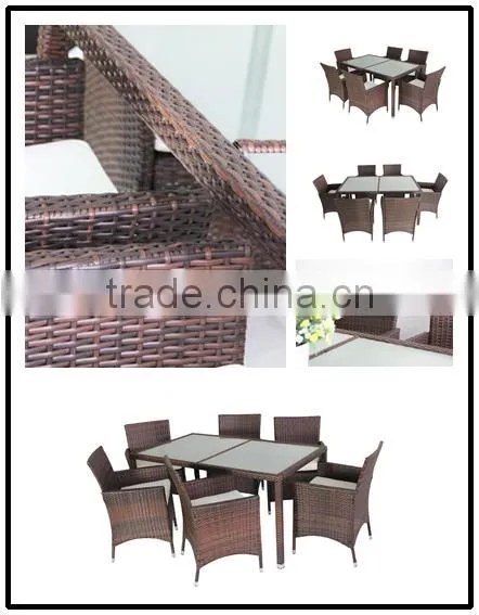 Modern Garden Furniture Table chair sets , rattan outdoor furniture from China