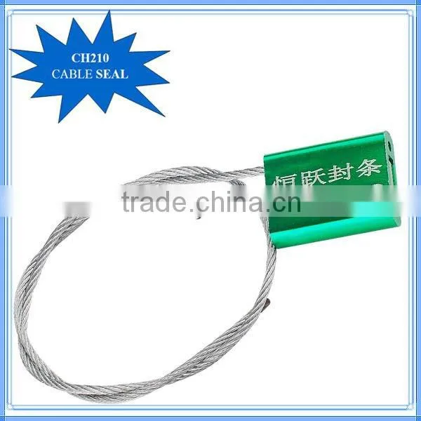 CH210 High quality barcode cable security seals