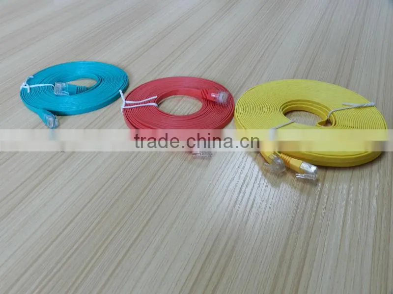 Flat Cat 5e Cat 6e Cable