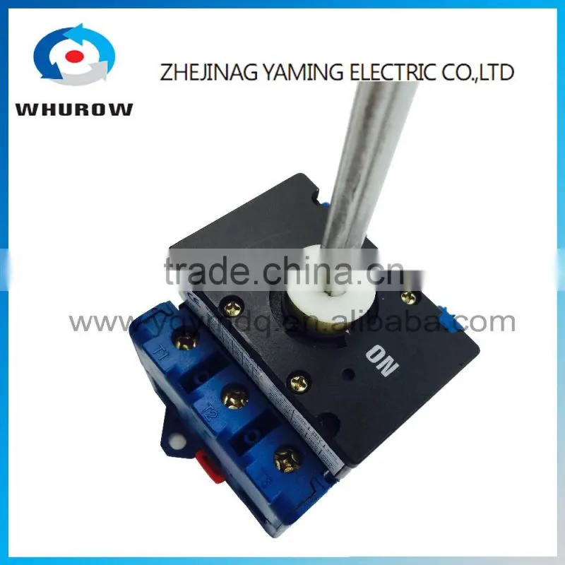 Isolator disconnect rotary cam switch high voltage 25-100A electronic industrial autotransformer waterproof control box