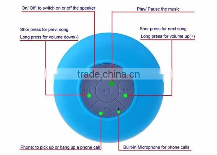 HC-BT5 new products bluetooth speaker wireless waterproof bluetooth speaker