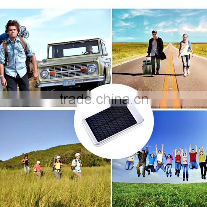 10000mah portable solar power charger power bank os solar panel