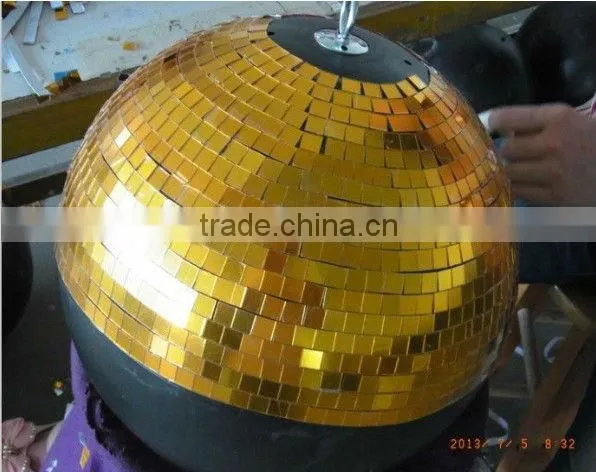 large mirror ball /outdoor laser light christmas decoration for 90cm silver color mirror ball