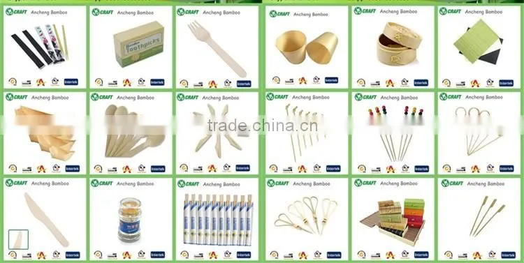 Custom logo CE unique cocktail sticks with knot for Europe market