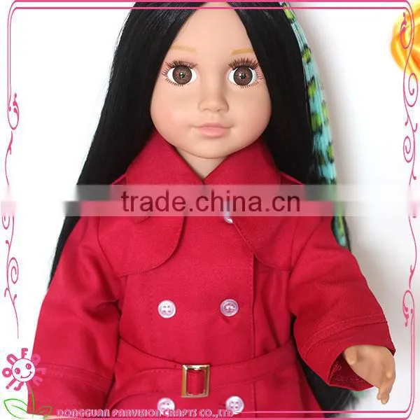 China manufacture doll wigs for wholesale rainbow doll wig