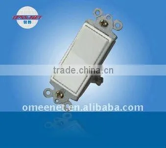 15A 125VAC PC Material Single Pole ETL certificate Wall Switch