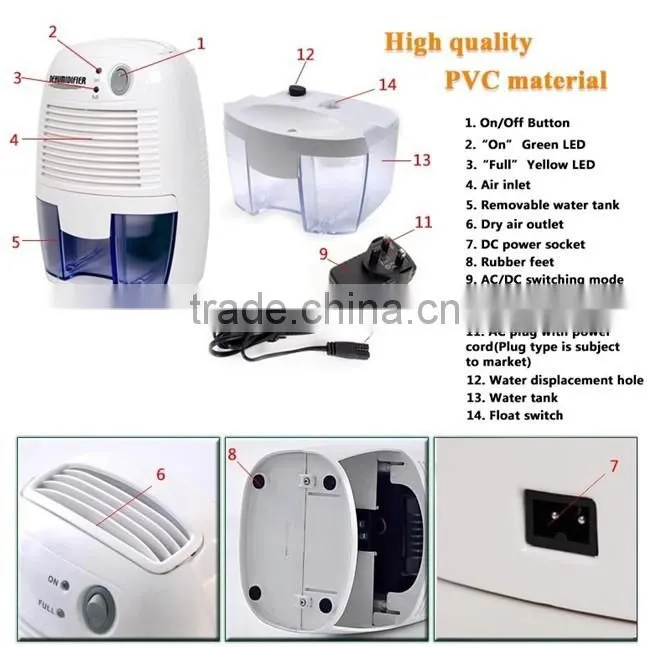 small household dehumidifier