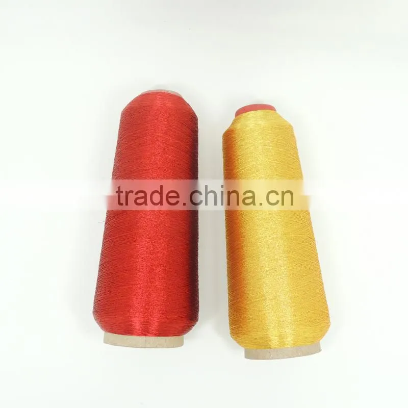 100% polyester metallic thread for embroidery