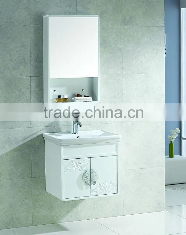 Fashion oak sanitary ware wash basin bathroom cabinet combination counter basin wash station wash basin bathroom cabinet