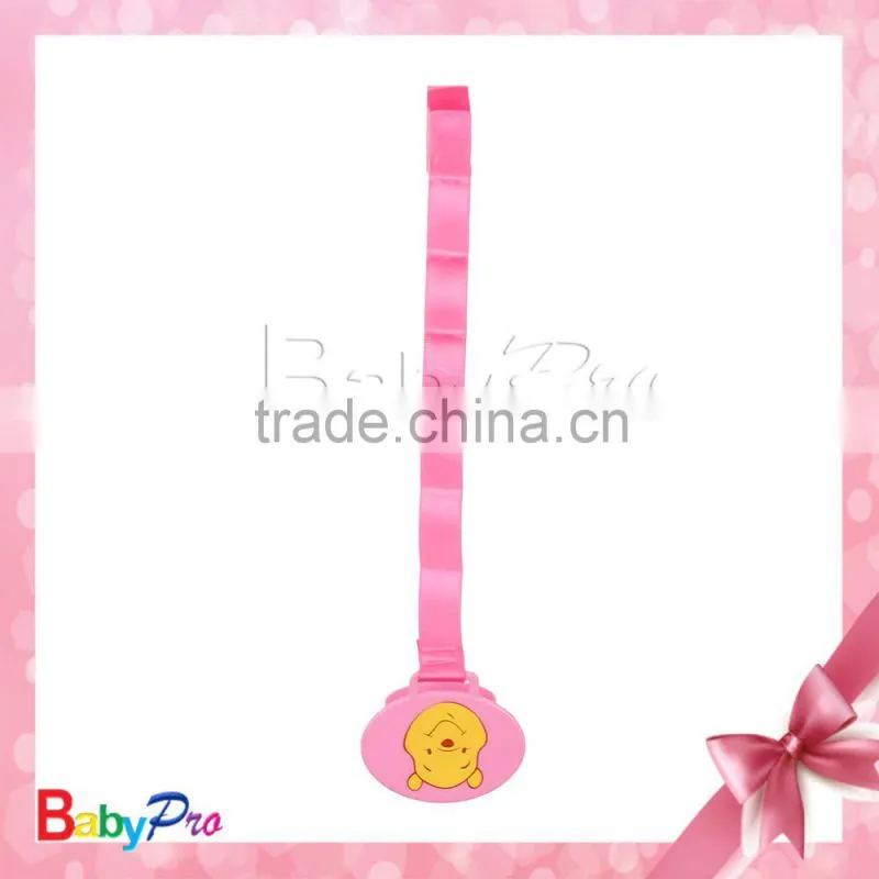 made in China high quality baby goods colorful cute design baby pacifier holder pacifier chain clip