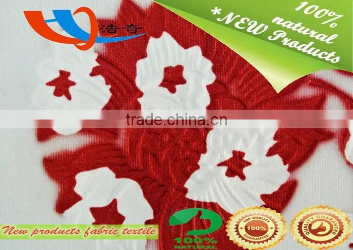 Fabric textile new product 2015 china shaoxing factory wholesale knit scuba fabric 3d print emboss