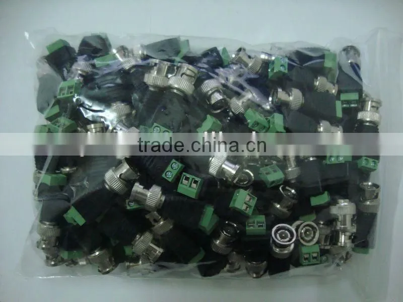 BNC With Terminal Screws Connector CCTV Adapter