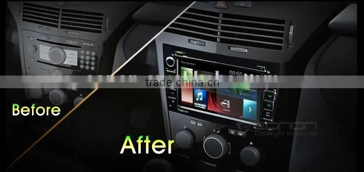 EONON D5156Z Black 7 Inch Digital Touch Screen GPS Car DVD Player For Opel /Vauxhall /Holden