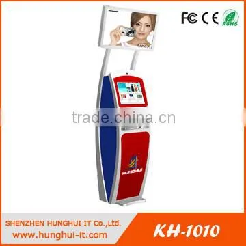 19inch free standing photo printing digital photo print kiosk instant photo kiosk