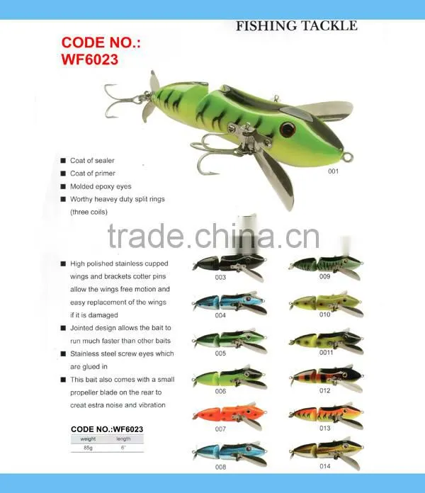 WF6019-6020 bass fishing lures
