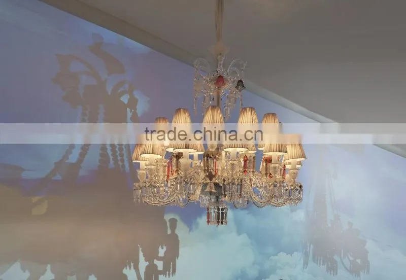 hot sale crystal bedside lamps,bedside lamps with shade .chandelier lamp shade baccarat wall lamp . black color