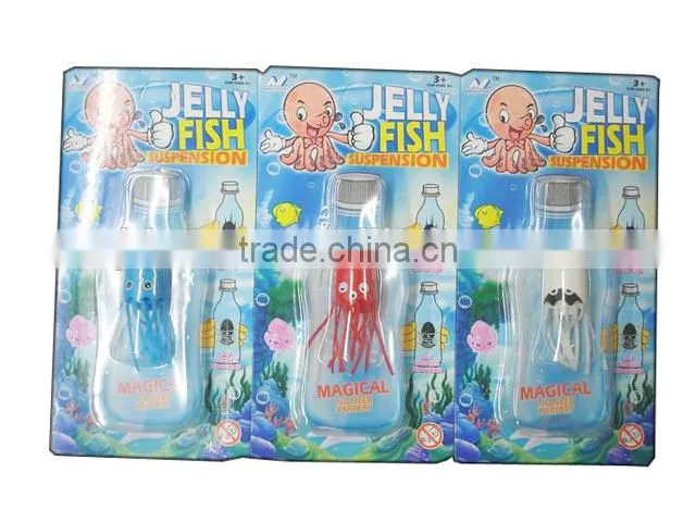 New product Floating Jellyfish diver toy magic toy Jellyfish toys,Plastic jellyfish toys,Plastic toy