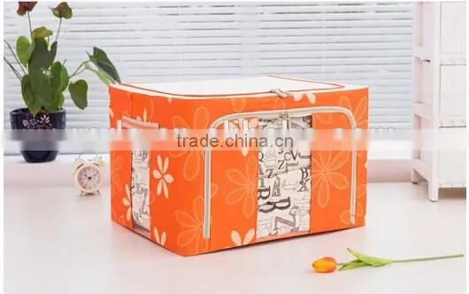 Beauty foldable oxford storage box cloth decoratetive Fancy storage box