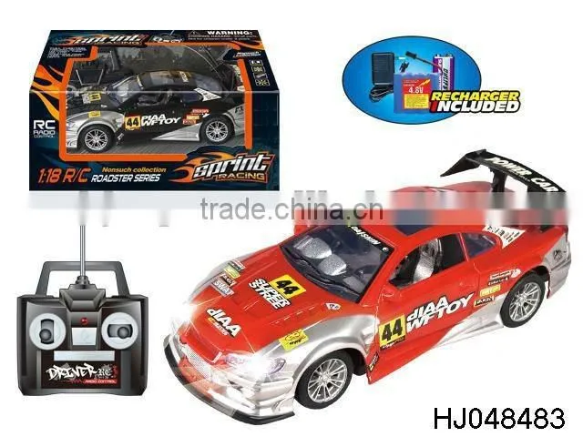 4 channel R/C racing car