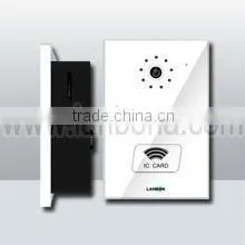 2013 Best-seller color video door phone for apartments, TCP/IP video intercom system