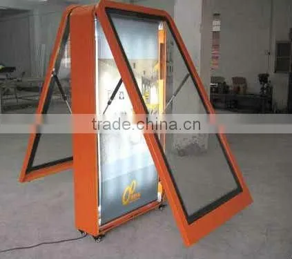 outdoor advertising scrolling led lightbox