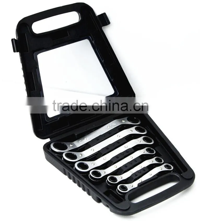 Offset Box Gear Ratcheting Ratchet Wrench Set MM