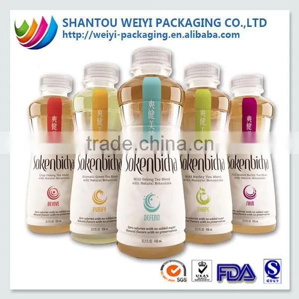 Heat shrink labels / Heat shrink sleeve label/Plastic label
