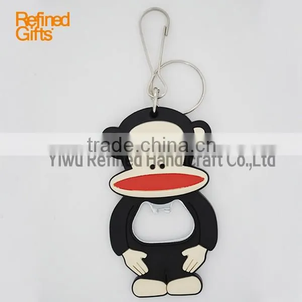 Manufacture Hello Kitty Beer Openers silicone keychain
