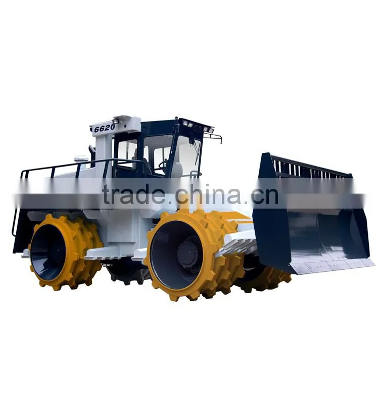 The Atmosphere And Beautiful Appearance OF YUTONG Landfill Compactor For Sale