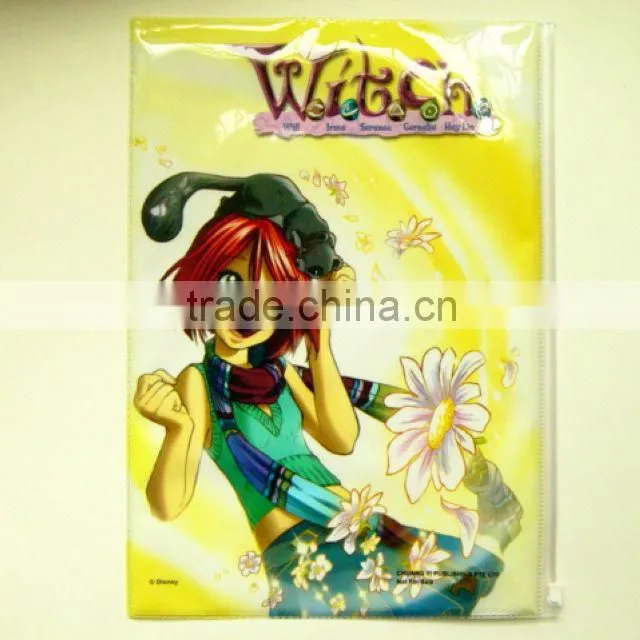 New arrival)-gift a4 pvc file folder/pp plastic folder for office