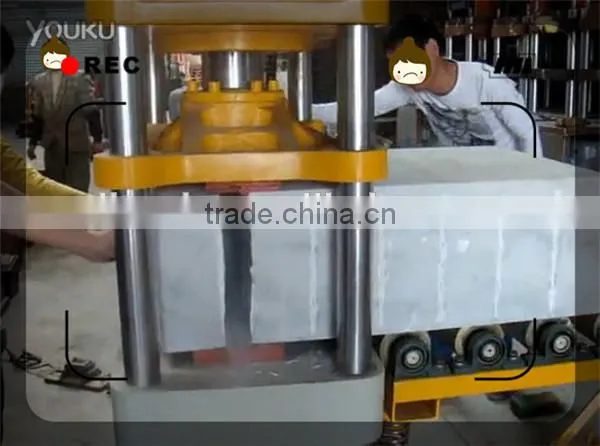 Stone hydraulic high pressure block cutting machine