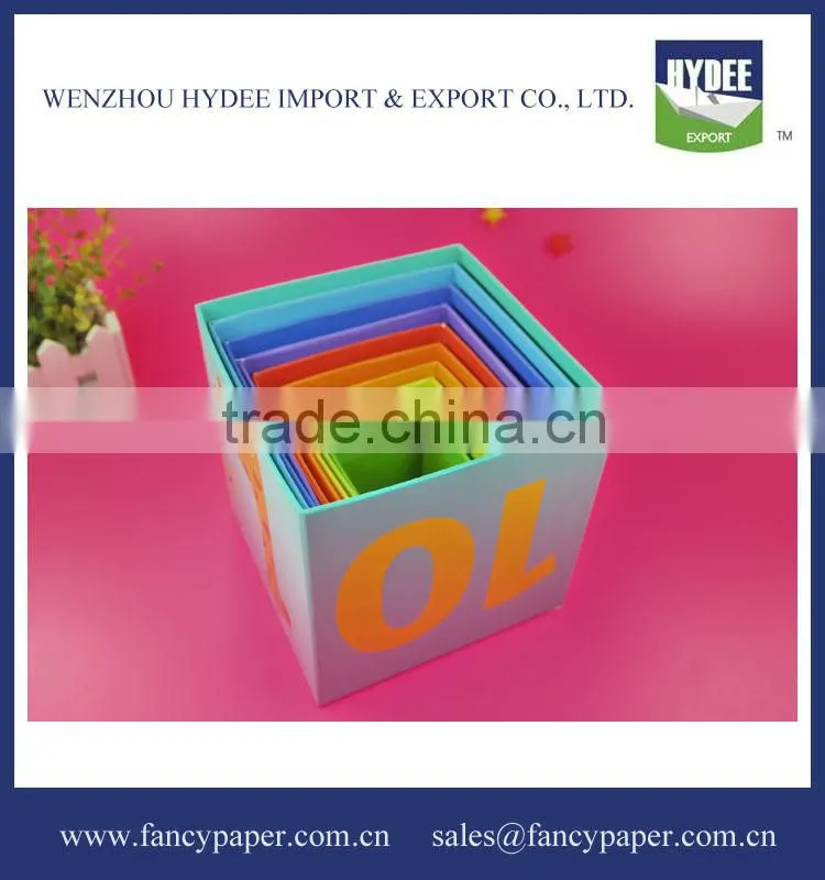 Animal Paper storage box Set/Colorful printed storage box