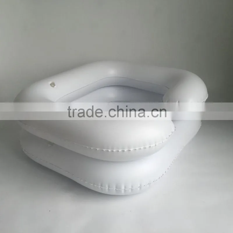 portable and durable inflatable shampoo basin for Shampoo on the bed