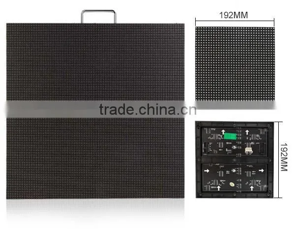 Professional Customized p6 indoor stage led display screen