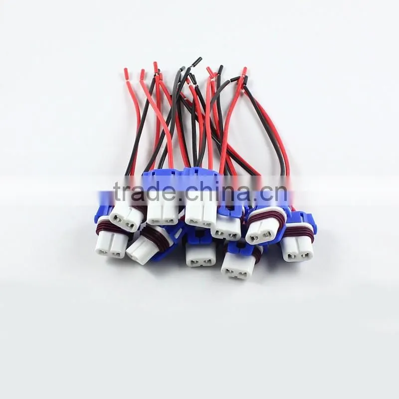 Car led bulb 9006 Ceramic Headlamp Fog Light Bulb Socket Adapter HB4 led bulb wiring harness adapter socket cable