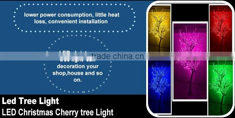 World Best Selling Led Tree Light Products Artificial Cherry Blossom Tree Outdoor Lighted Cherry Tree
