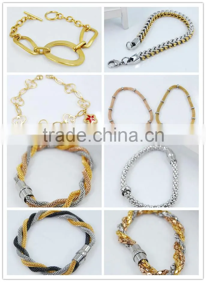hallmark stainless steel bracelets