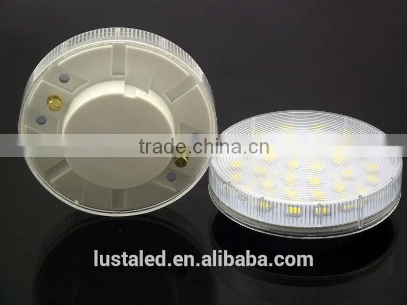 5W LED GX53 Energy Saving Bulb, Warm White 3000K/Neutral White 4000K/Cold White 6000K
