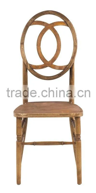 60"Aluminum edging wood folding table and chair used restaurant equipment