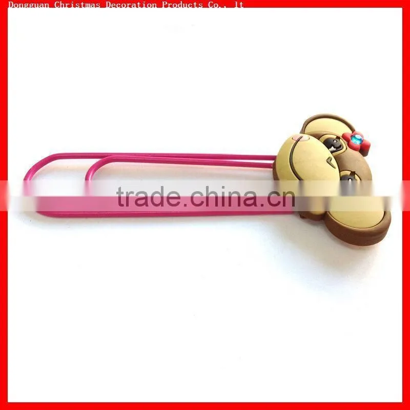 2015 hot new products large pvc paper clip