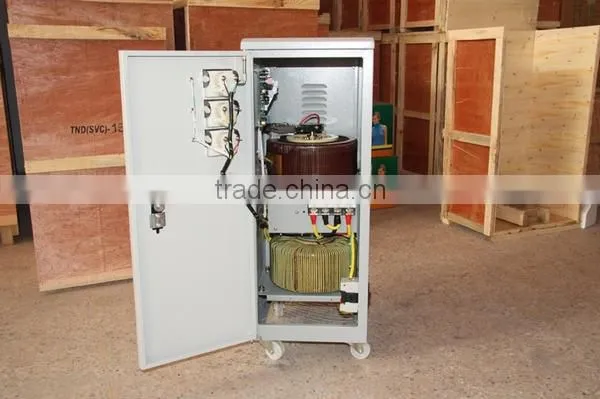 2016 New SVC 10kva Single Phase Automatic AC Voltage Stabilizer Regulator Transformer for Home from YueQing Factory