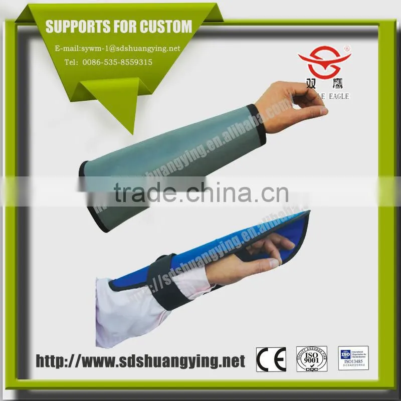 Veterinary medical radiation protection gloves