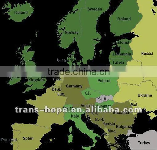 air freight service from China to Frankfurt